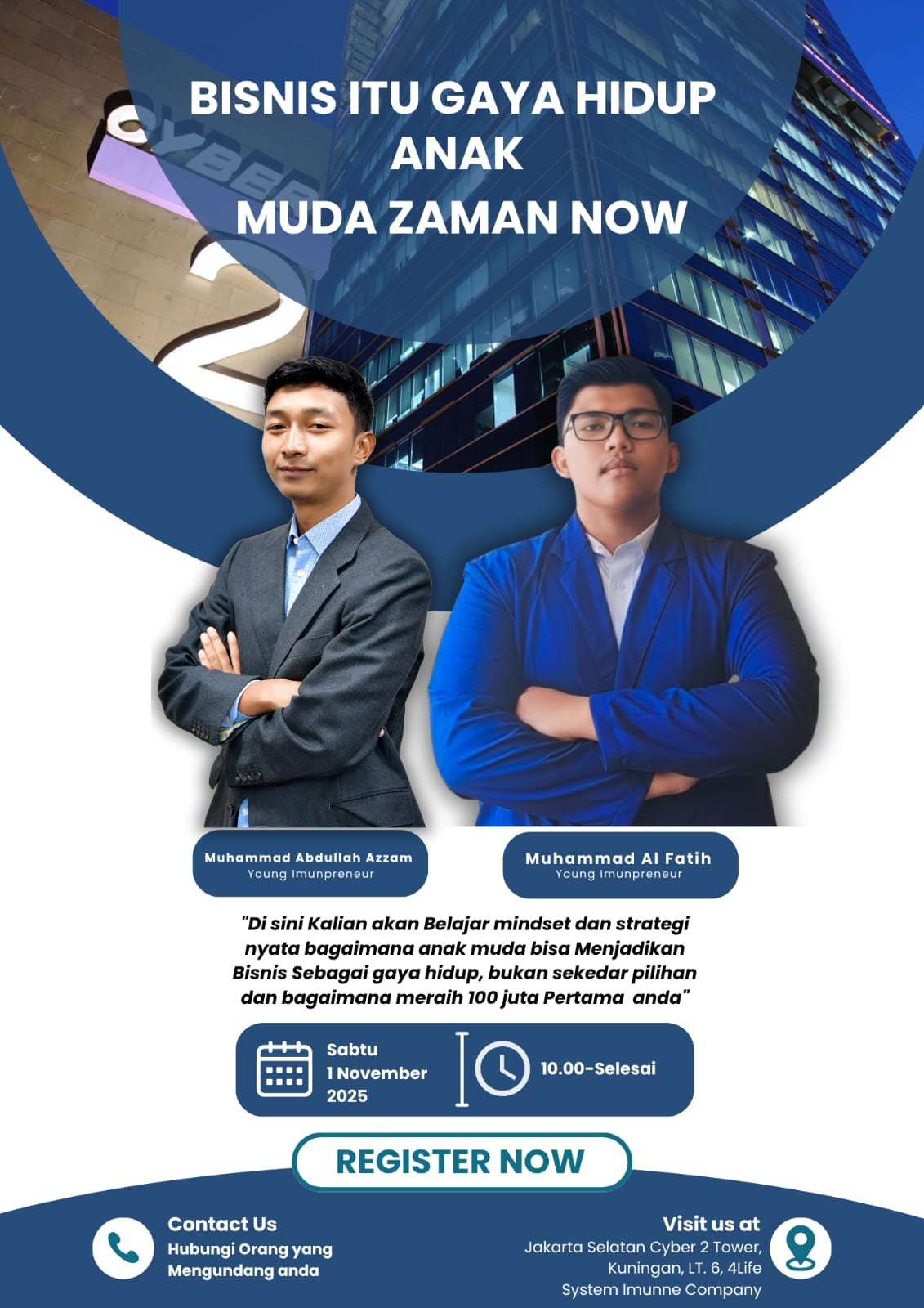 Muhammad Al Fatih & Muhammad Abdullah Azzam â€“ Imunpreneur Muda